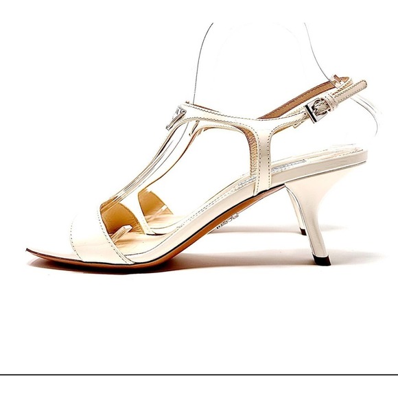 Prada White Sandals - Picture 3 of 11